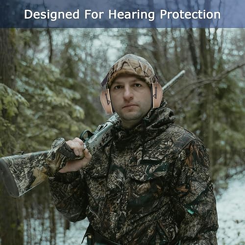Miniatura 5 de Orejeras de seguridad para protección auditiva SNR 29 dB Cancelación de ruido Orejeras Disparo Caza Construcción Reducción de ruido