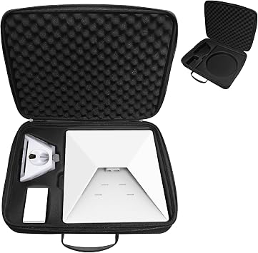 حقيبة ظهر Starlink Mini Organizer وحقيبة سفر خارجية ومنظم إكسسوارات للتخييم باللون الأسود
