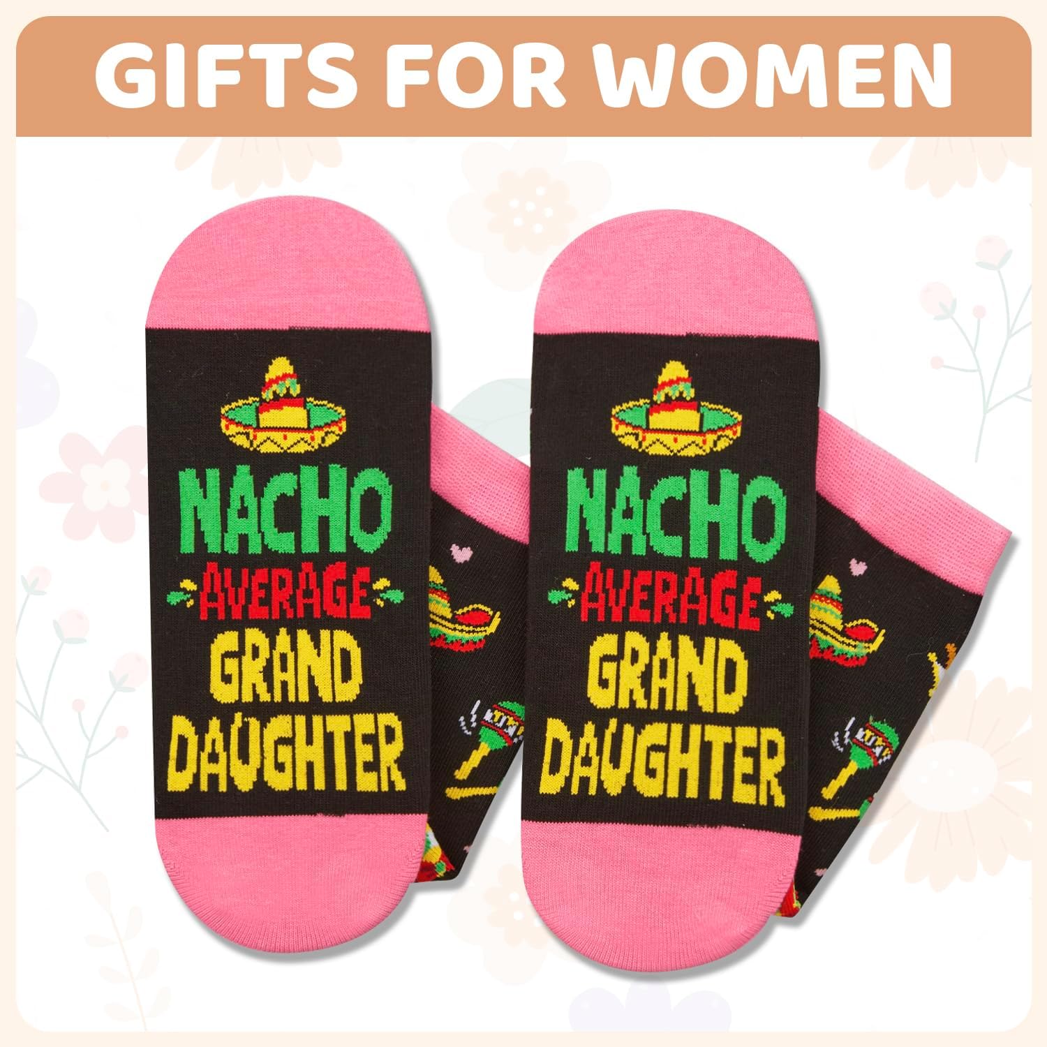 HAPPYPOP Mothers Day Gifts - Mother Daughter Sister in Law Socks, Aunt Niece Sister Socks - Image 4