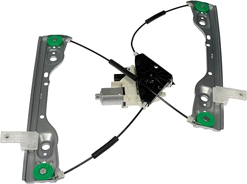 Dorman 748-292 Conjunto de motor y regulador de elevalunas eléctrico delantero del lado del conductor compatible con modelos seleccionados de Jeep