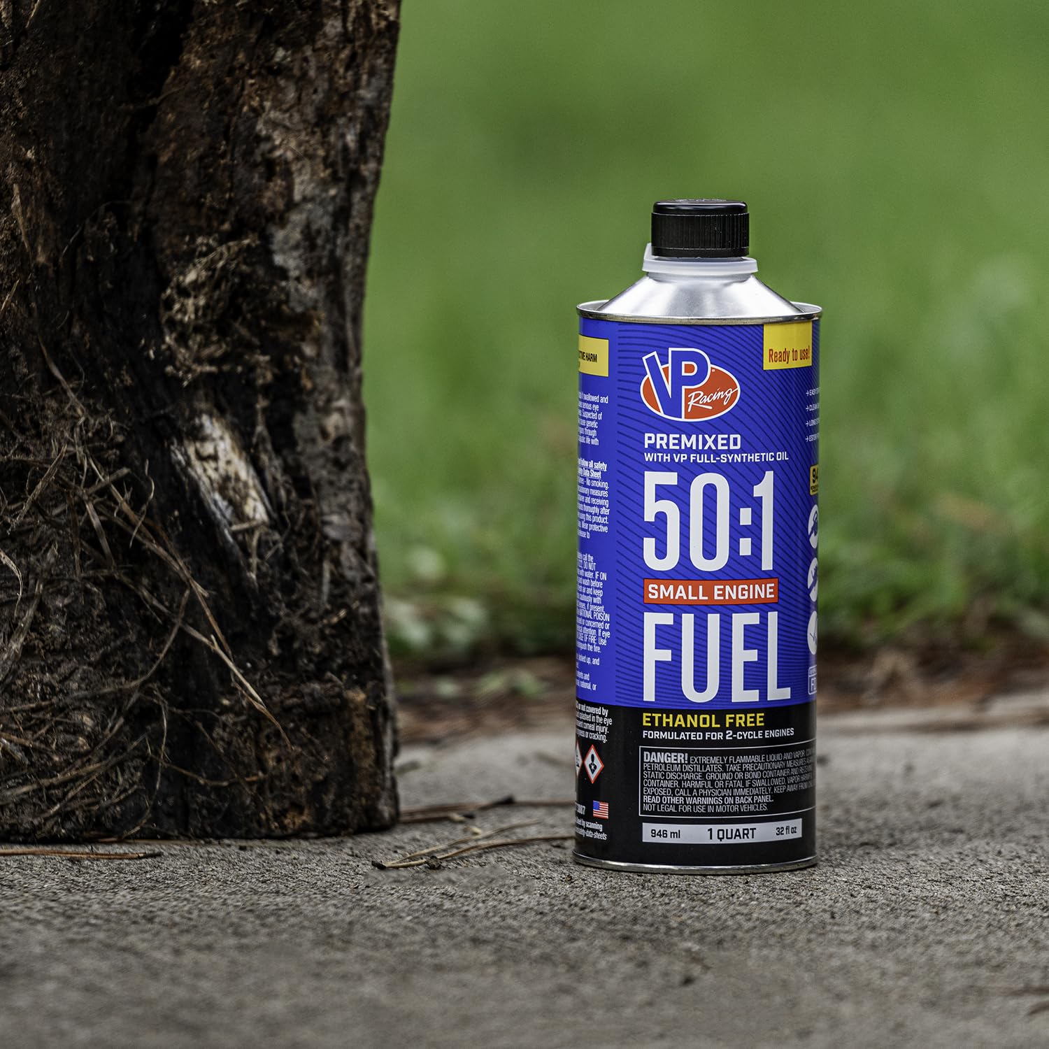 VP Racing Fuels 6231, Ready to Use, 50:1 Premixed 2-Cycle Small Engine Fuel (SEF) - Gallon