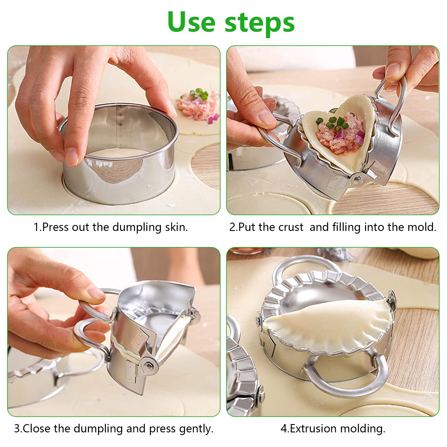 7 Pièces Ravioli Machine, Moule à Dumplings, Accessoires De