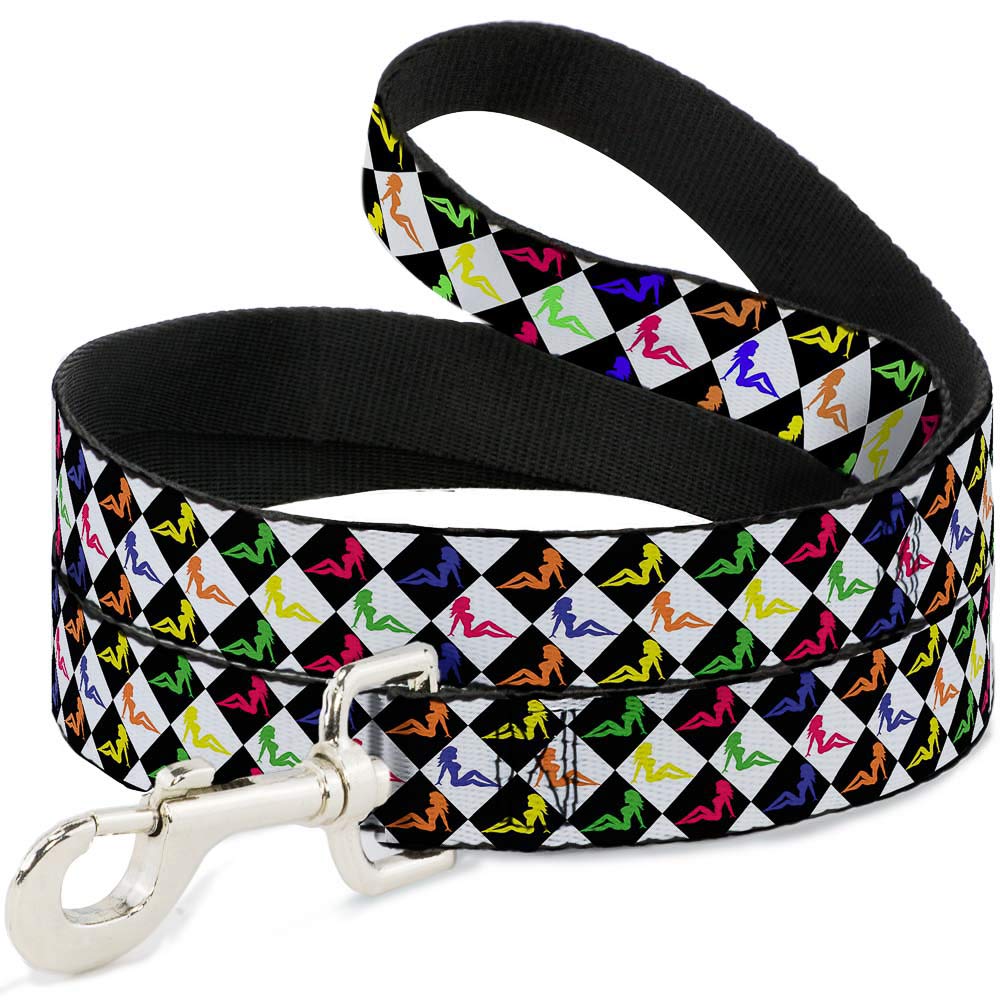 Cortina de Barro para Chica con Diamantes cinturón Buckle-Down negro