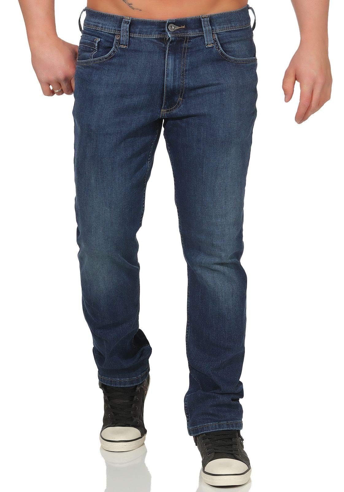 MUSTANG Herren Slim Jeans, Blau (Dark 881), 33W / 30L