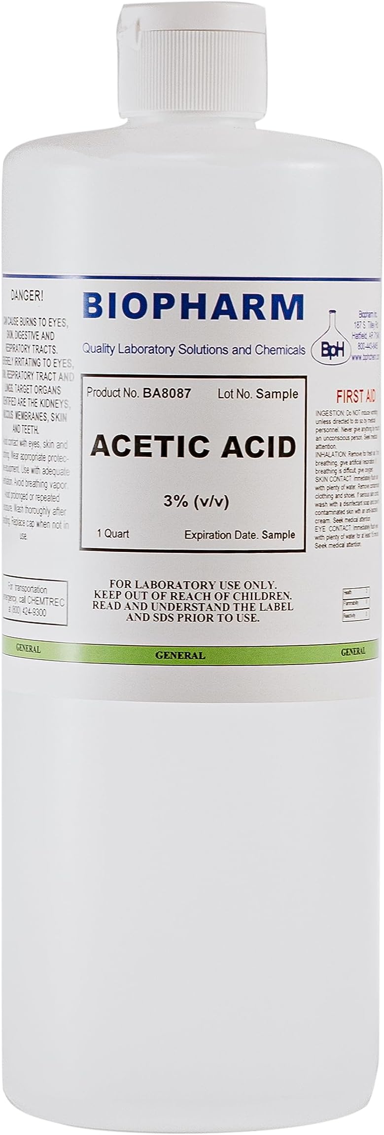 Acetic Acid 3% v/v | 1 Quart (950 mL)