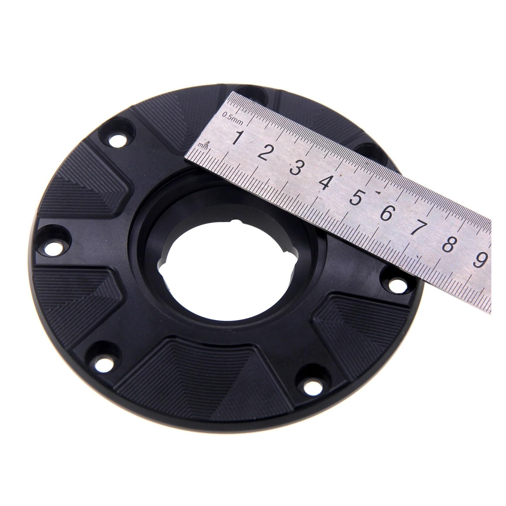 Tappo Olio Serbatoio Benzina Moto Keyless Tappo Serbatoio Carburante Gas Della Copertura Per H&on&da CB1100 2011-2015 CB 1100 Moto In Alluminio Tappo Del Serbatoio Carburante(Black no lo-go)