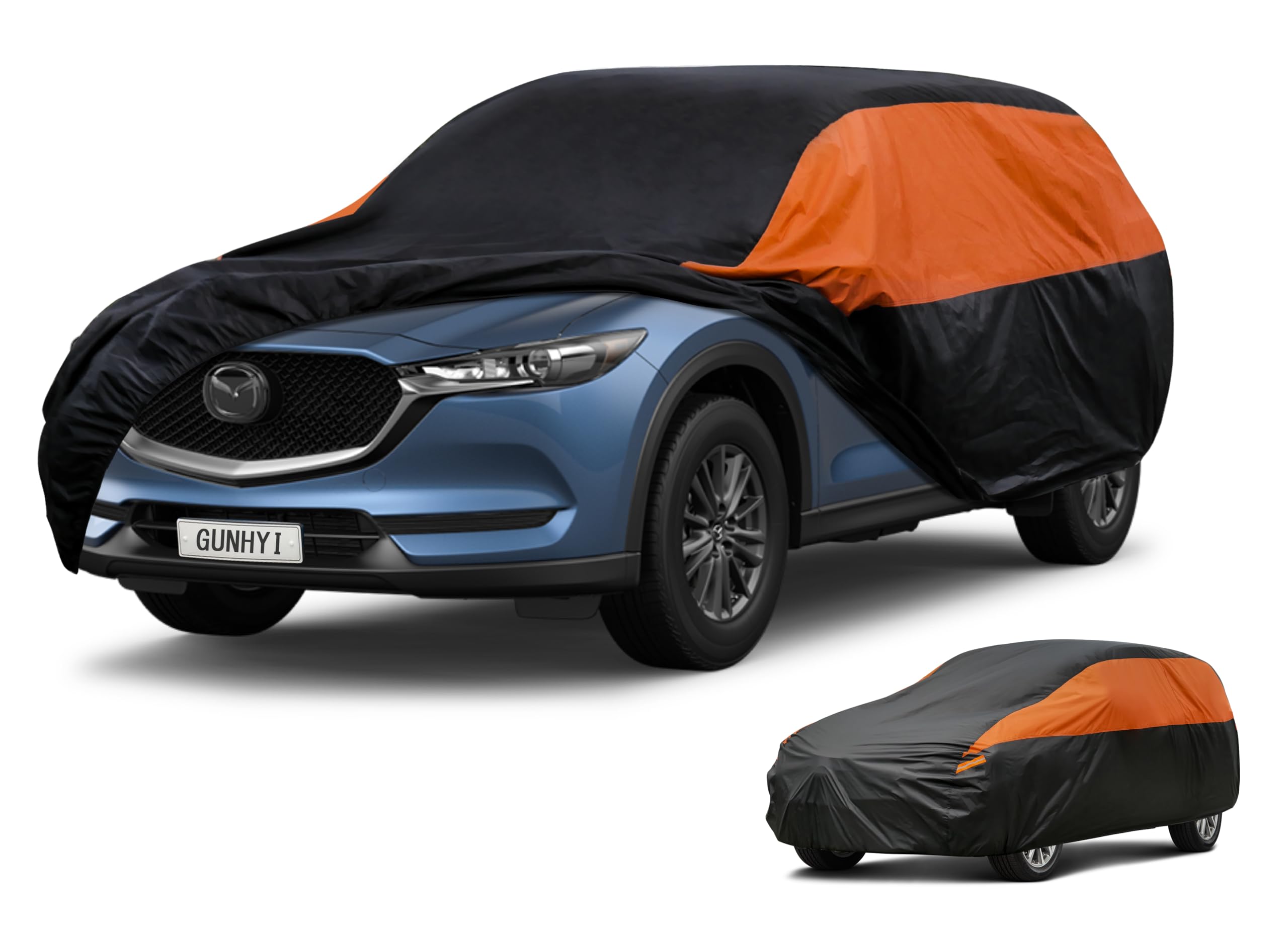 GUNHYI Waterproof Lightweight SUV Full Car Cover Custom Fit Mazda CX5 CX-5