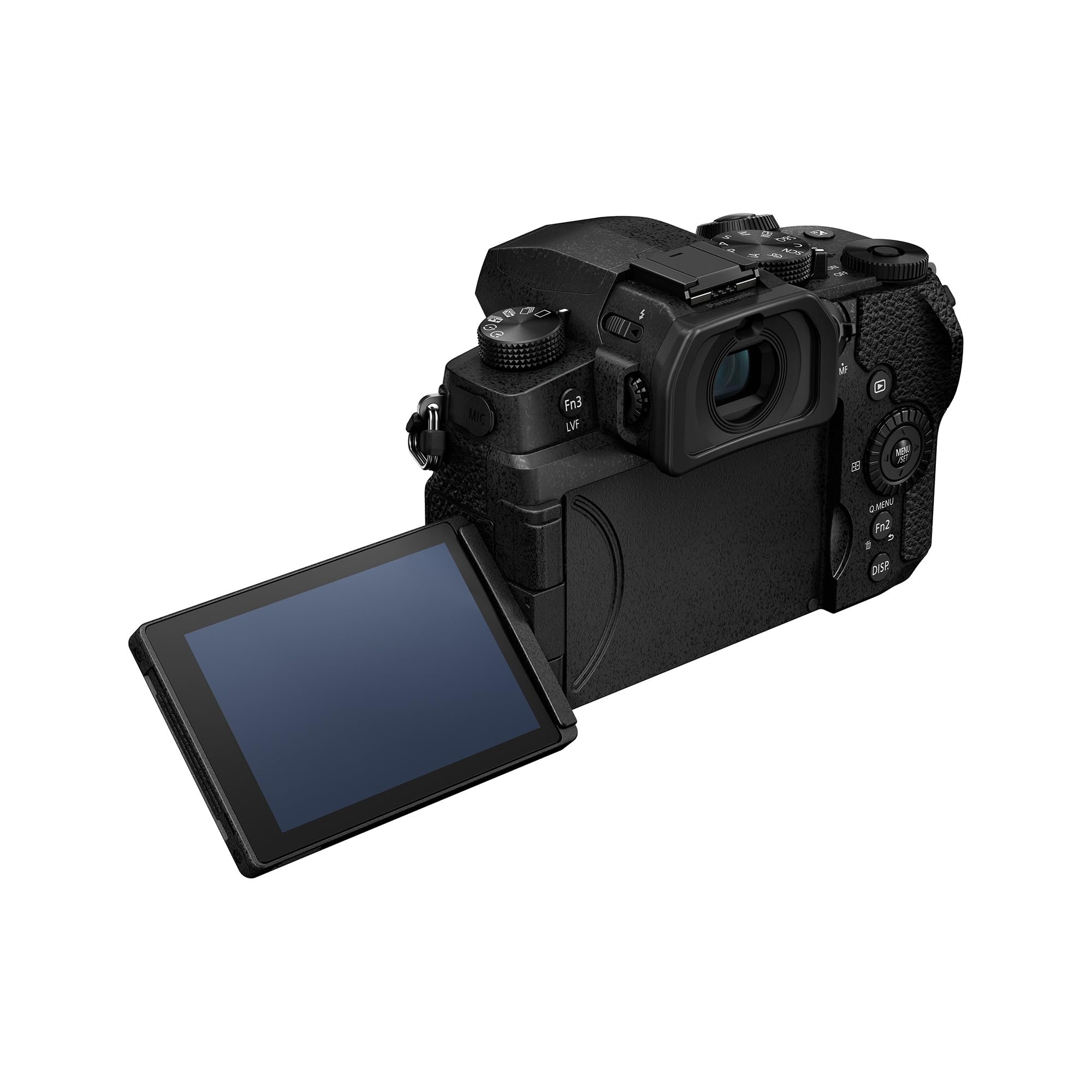 Panasonic DC-G97E LUMIX Micro Cuatro Tercios Cámara sin Espejo, 20,3 MP, 4K 30p, Live View Finder, LCD de Ángulo Libre, Wi-Fi, Bluetooth, Color Negro