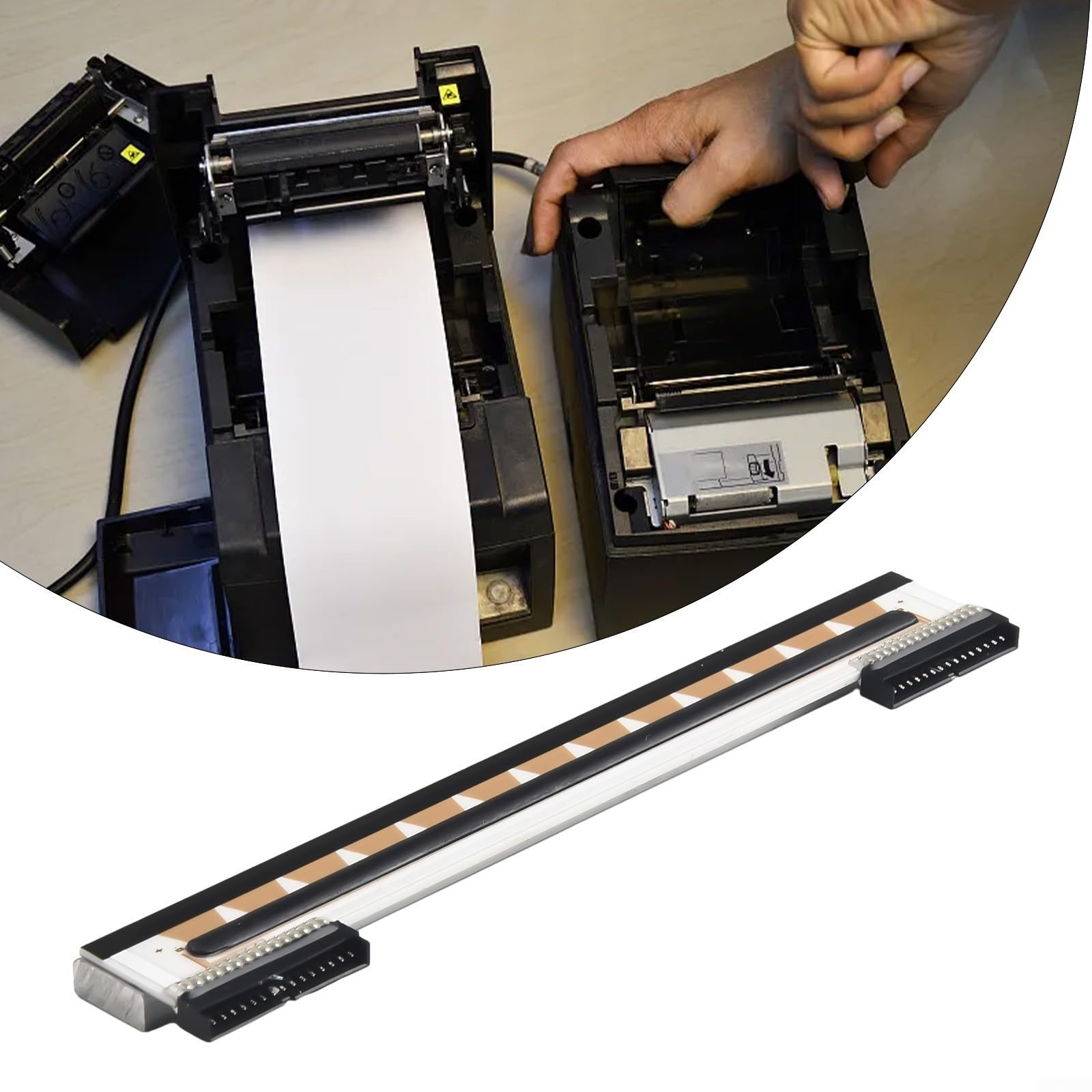 Printhead for Zebra GC420D GC420T 203dpi Thermal Printer G105910-048 053 Label Printers Head Replacement Kit