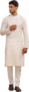 BE ACTIVE Cotton Kurta for Men | Traditional and Refined Design | Indian Kurta | Full Sleeve Kurta Price In India