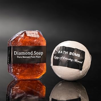 Gifts for Men,Self Care Gifts for Men, 7 Pcs Unique Gifts for Him Dad Boyfriend Husband Brother Friends, Perfect for Birthday Bath Set Spa Kit Bath and Body Self Care Grooming Relaxation Stress Relief