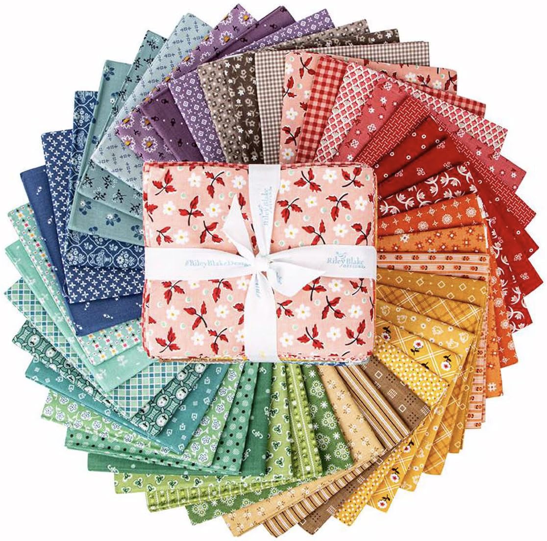 Lori Holt Bee Bundle Limited Edition Colors 42 Fat Quarters Riley Blake Designs FQ-15570-42 - Image 3