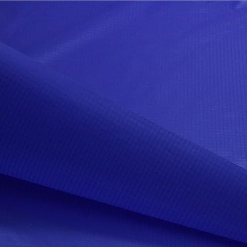 Miniatura 7 de 9KM DWLIFE Tela de nailon Ripstop, azul rey de 60 x 196 pulgadas, 40D impermeable, ligera, resistente al viento, tela a granel para cometas,