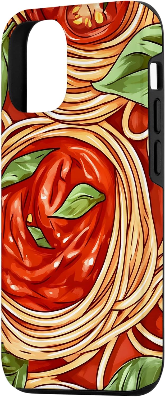 Spaghetti and Tomato Sauce Case for iPhone 12/12 Pro