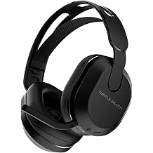 Turtle Beach Stealth 500 Wireless Amplified Gaming Headset for PS5, PS4, PC, &amp; Mobile &ndash; 40-Hr Battery, Bluetooth, Memory Foam Cushions, Flip-to-Mute Mic, EQ Presets, Companion App &ndash; Black
