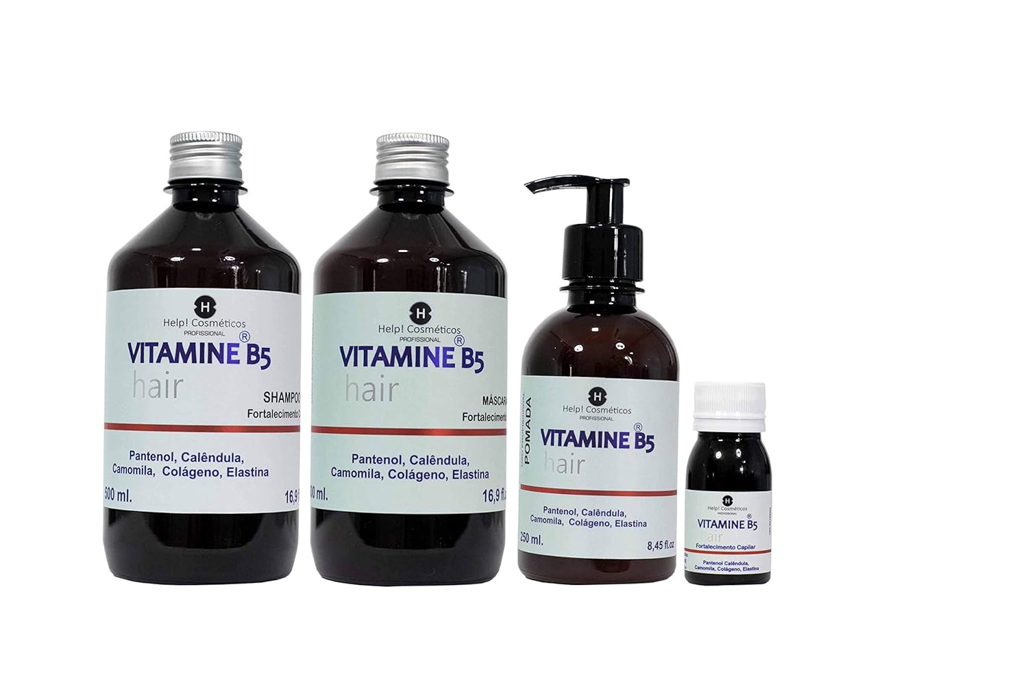 Kit Monovix B5(anti-queda E Tratamento Kit 4 Itens)500ml