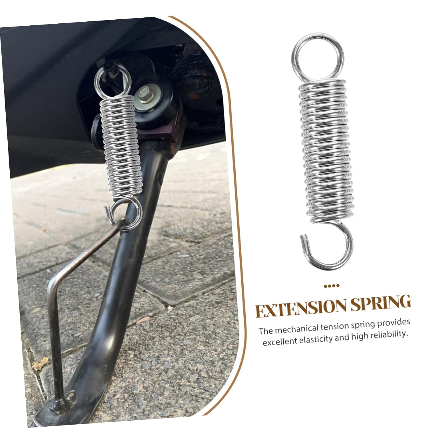 10pcs Extension Springs Hooks for Mechanical Applications Suitable for Appliances and Machinery Strong Pulling Force Easy to Install