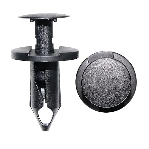 Woodzdon 50 piezas de clip de cubierta de parachoques de retención de rejilla 6503598 apto para Jeep Wrangler 2007-2020, Grand Cherokee WK 2005-2010