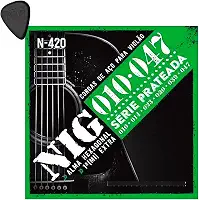 Encordoamento Para Violão Aço 6 Cordas Nig 010/047 N420