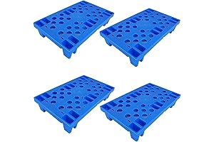 4Pcs Mini Moisture-Proof Polyethylene Pallets for Outside