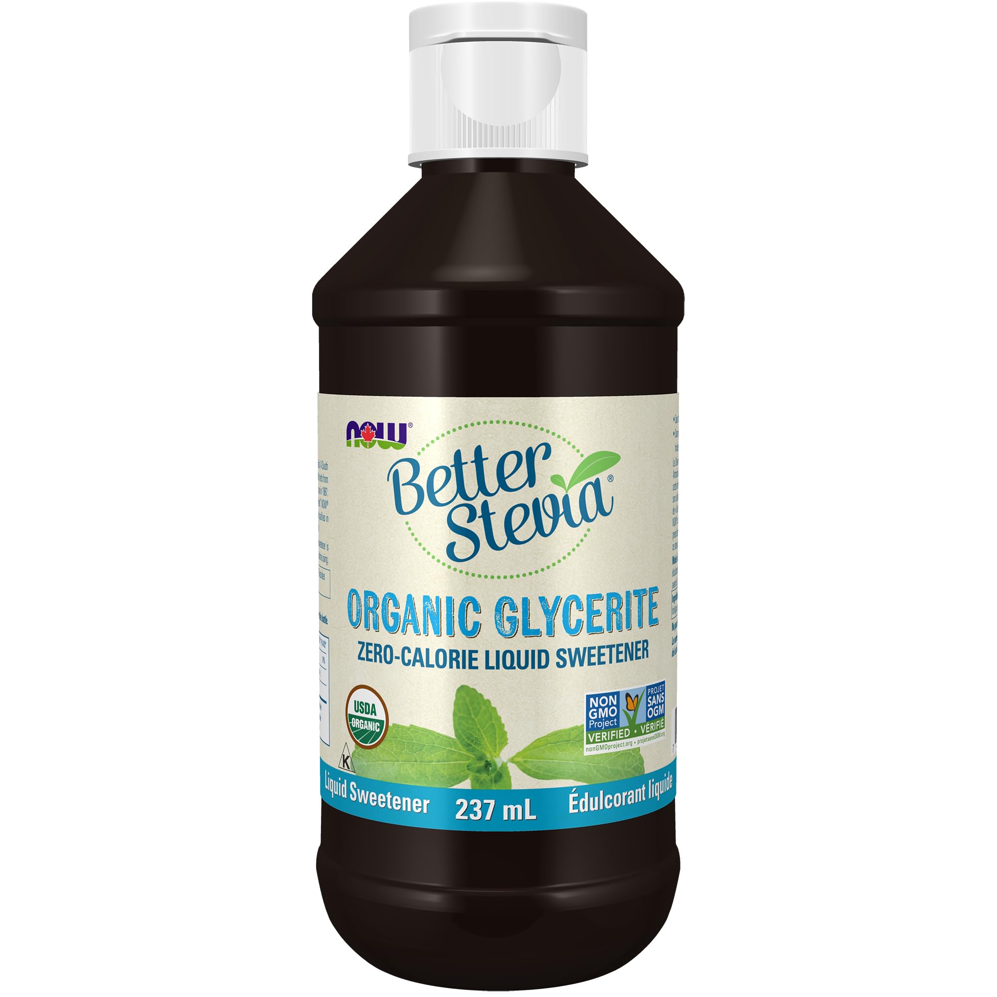 NOW Stevia Glycérite Liquide Sans Alcool 237mL