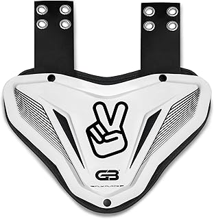 Grip Boost Fly Plate Football Back Plate, Rear Lower Back Protector for Shoulder Pads
