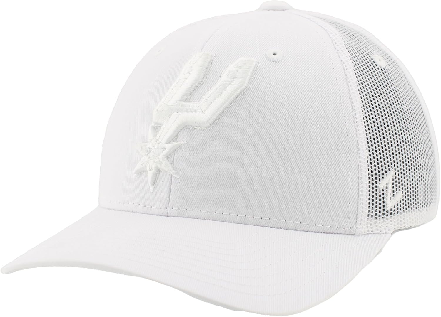 ZHATS NBA Unisex-Adult NBA Officially Licensed Adjustable Snapback Hat Dakota Echo White