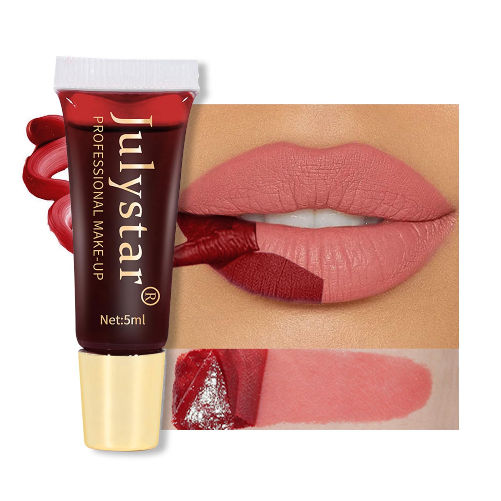 Pepisky Peel Off Lip Stain - Long Lasting Waterproof Lip Gloss Tint