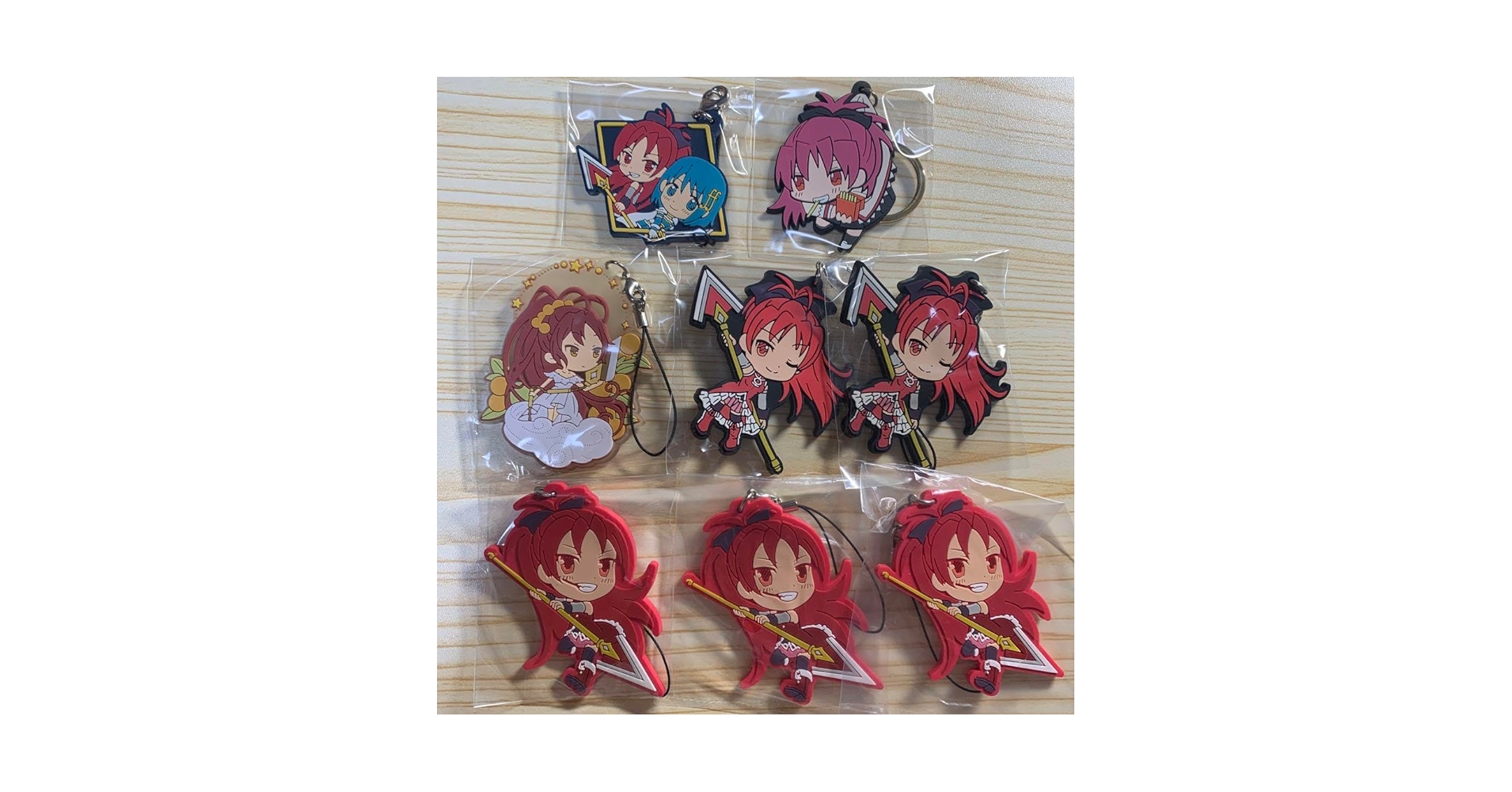 まどマギ ラバスト 魔法少女まどか☆マギカ SDラバーストラップセット 着物ver.