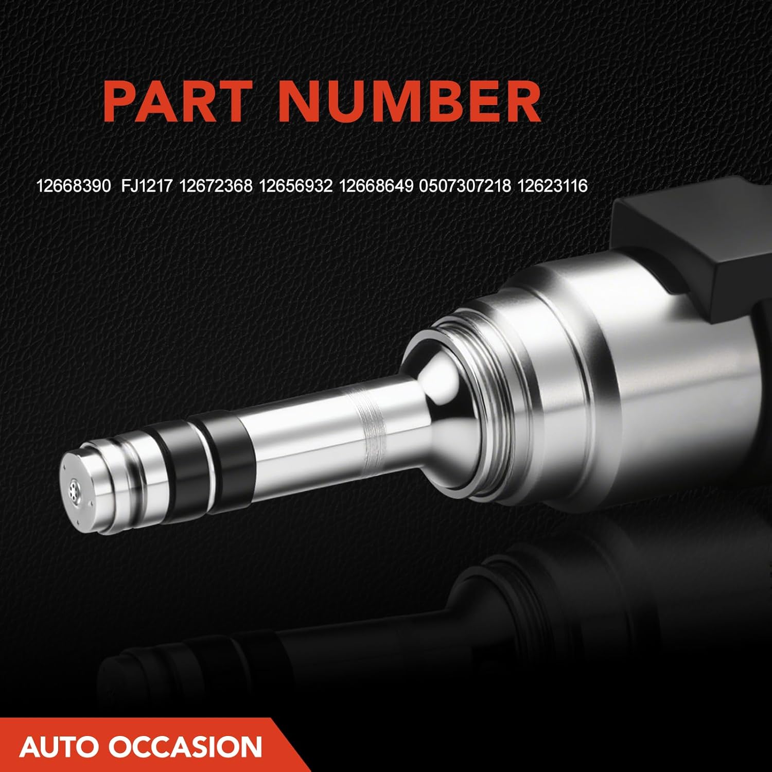 Fuel injector Set of 8 5.3L 4.3L Compatible with Chevrolet Silverado 1500 2500 Tahoe Suburban Cheyenne GMC Sierra 1500 Yukon 5.3L 4.3l 2014 2015 2016 2017 2018 Replace 12668390 FJ1217