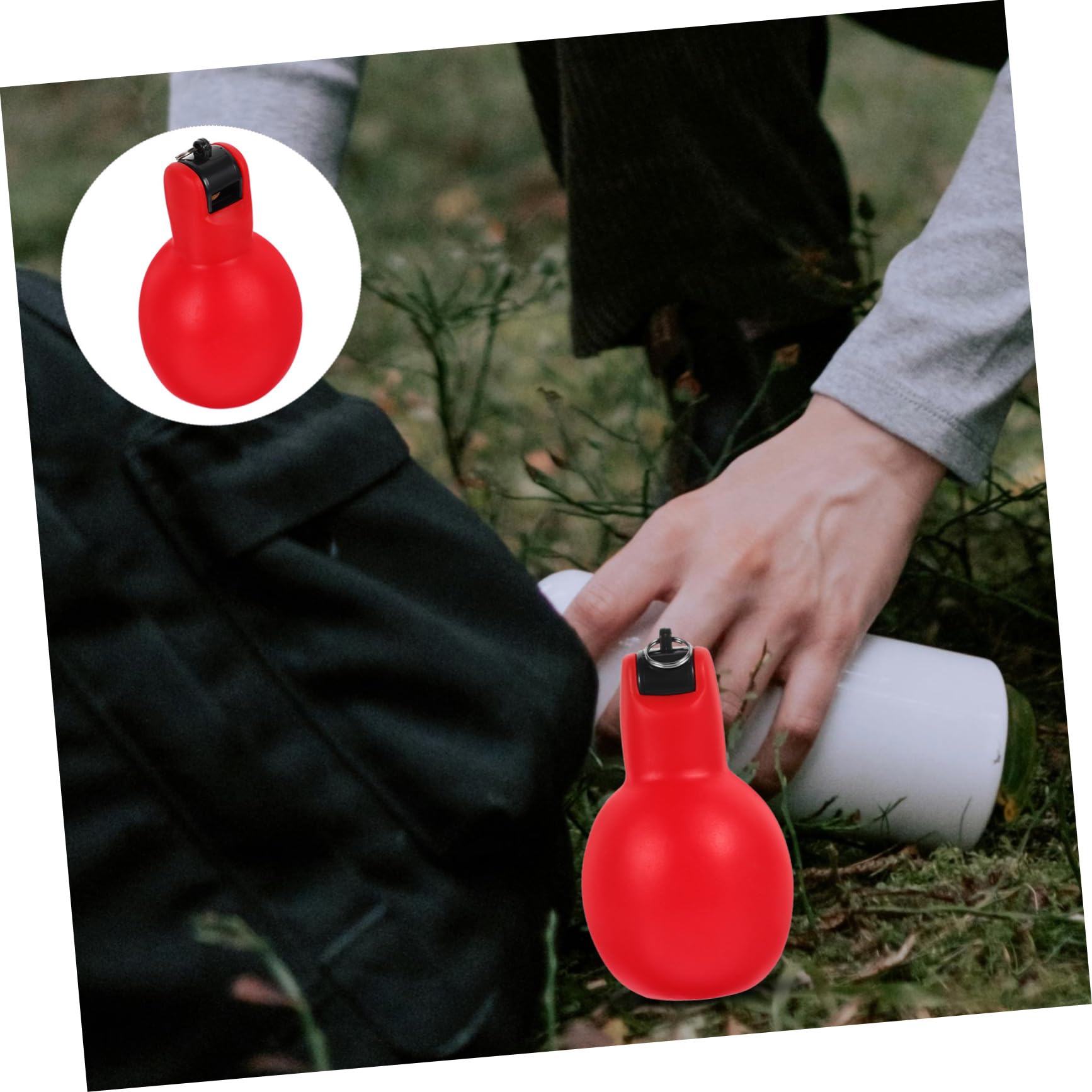 BESPORTBLE Outdoor-Pfeife pfeifenständer düdük Pfeife für Outdoor-Aktivitäten armbandpfeife Rucksack-Pfeife Pfeife für draußen Camping-Survival-Squeeze-Pfeife Notfall-Außenpfeife PVC