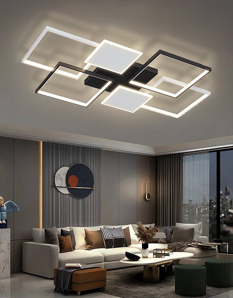 Amazon.com: LED Ceiling Lighting Modern Rectangular Ceiling