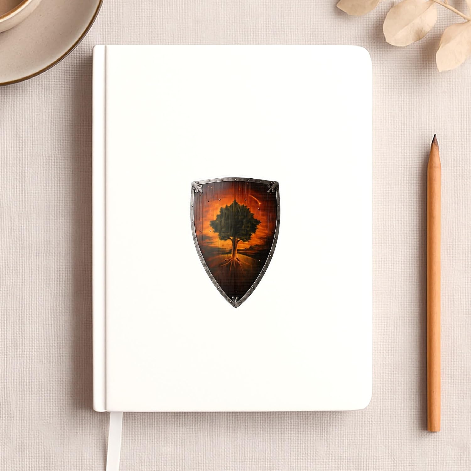 Dunc's Shield Knight Kingdoms Seven Sticker | Sticker | 2" x 3"