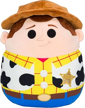 Squishmallows Official Kellytoy Plush 14" Woody - Disney Pixar Ultrasoft Stuffed Animal Plush Toy
