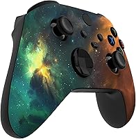Vista 18 de Custom Controller for Xbox Series X/S - One - PC - Custom Gaming Controller -Soft Shell for Comfort Grip X (Galaxy)