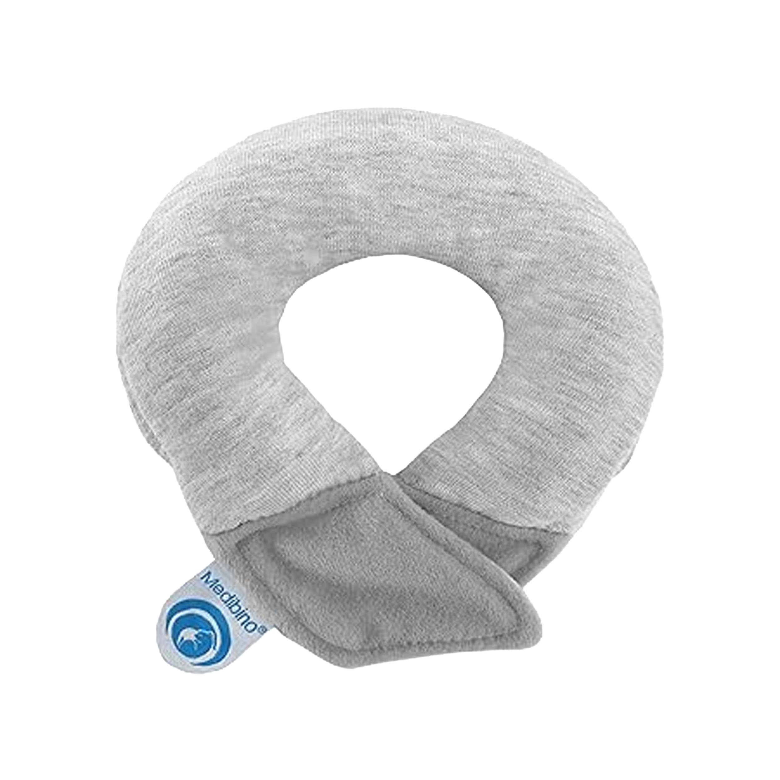 Cojín para bebé médico patentado contra la cabeza plana, la deformación de la cabeza y la cabeza plana, color gris