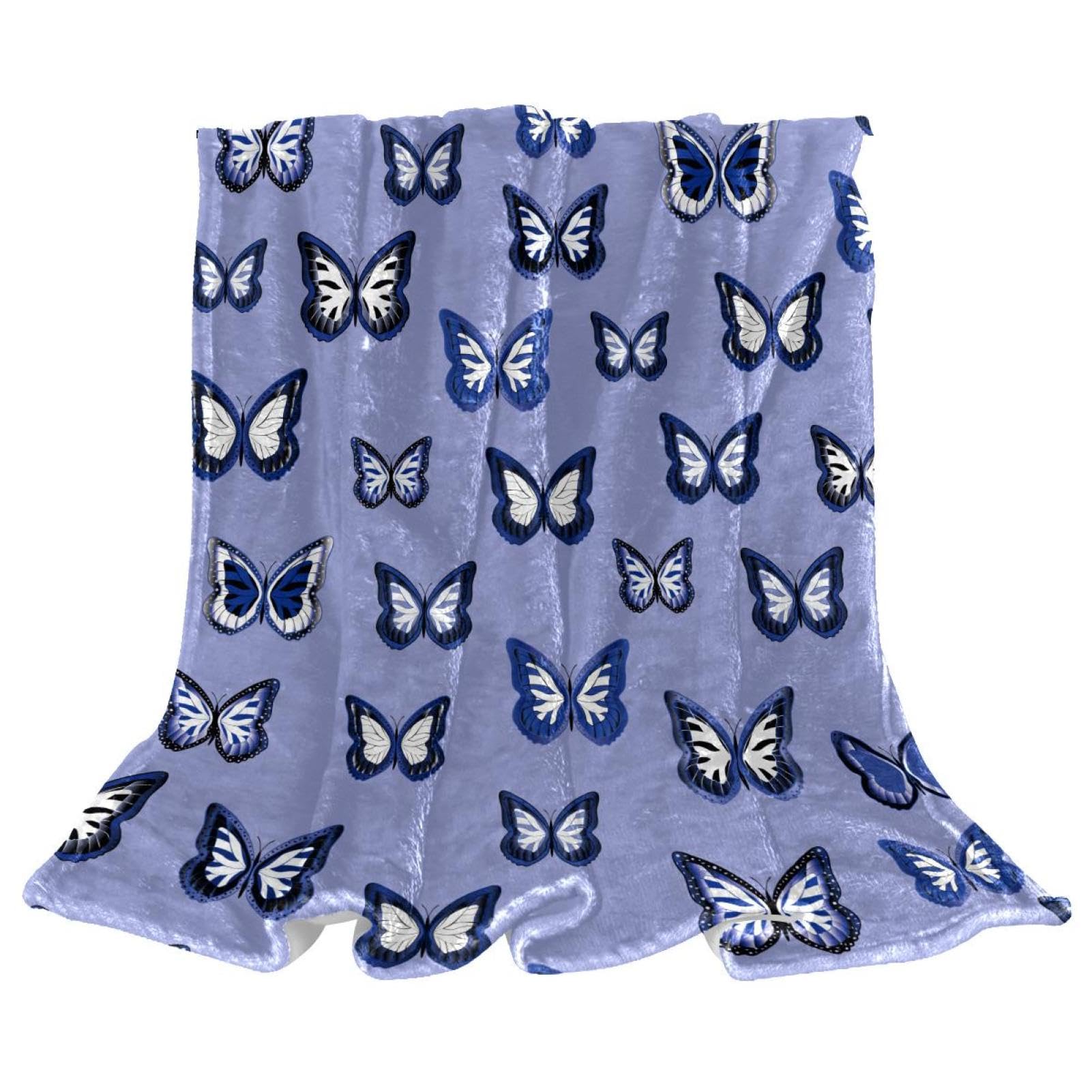Couverture polaire papillon en microfibre pour ne plus jamais avoir froid sur votre canapé