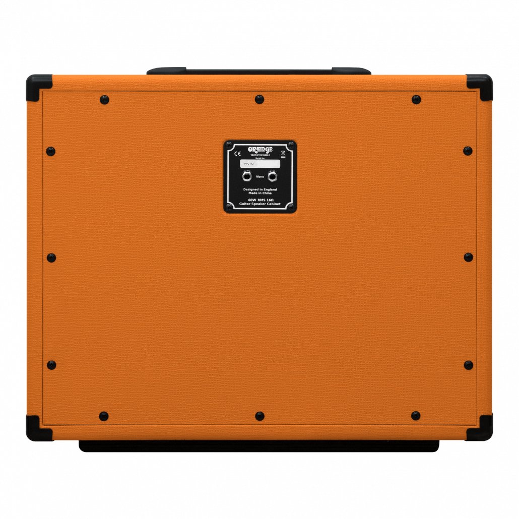 Amazon | オレンジ PPC112 1x12インチ クローズドバック スピーカー 