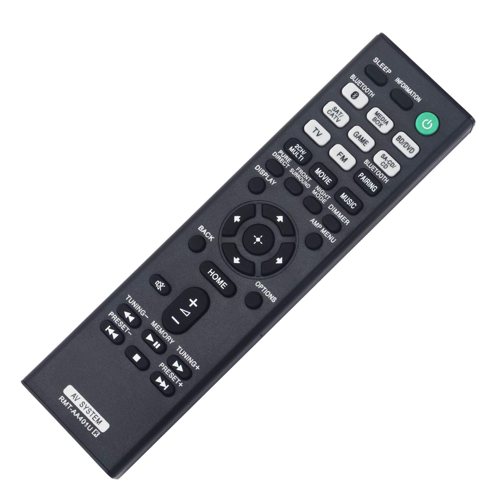 Amazon.com: RMT-AA401U Replacement Remote Control fit for Sony