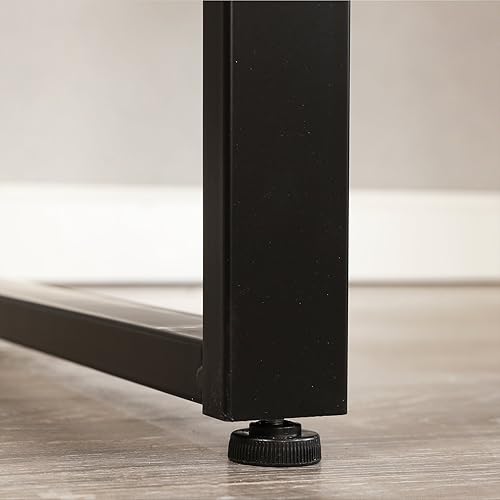 Miniatura 5 de soges Escritorio de oficina en casa para 2 personas, escritorio grande de estación de trabajo doble de 78 pulgadas, escritorio de escritura para dos