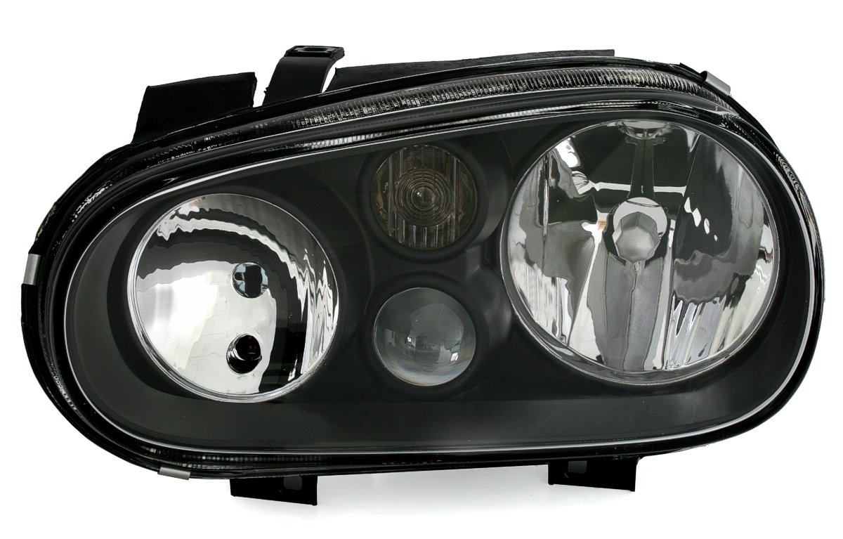 AD Tuning GmbH & Co. KG 960790 Juego de Faros, Cristal Transparente Negro