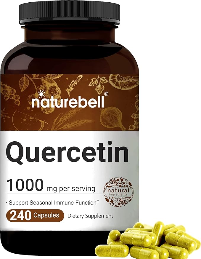 NatureBell Quercetin 1000mg Per Serving 240 Capsules
