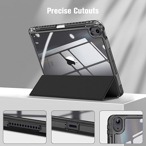 Miniatura 129 de Fintie Funda híbrida delgada para iPad Air de 11 pulgadas M3 (2025) / M2 (2024), iPad Air 5ª (2022) / 4ª generación (2020) de 10.9 pulgadas, funda a