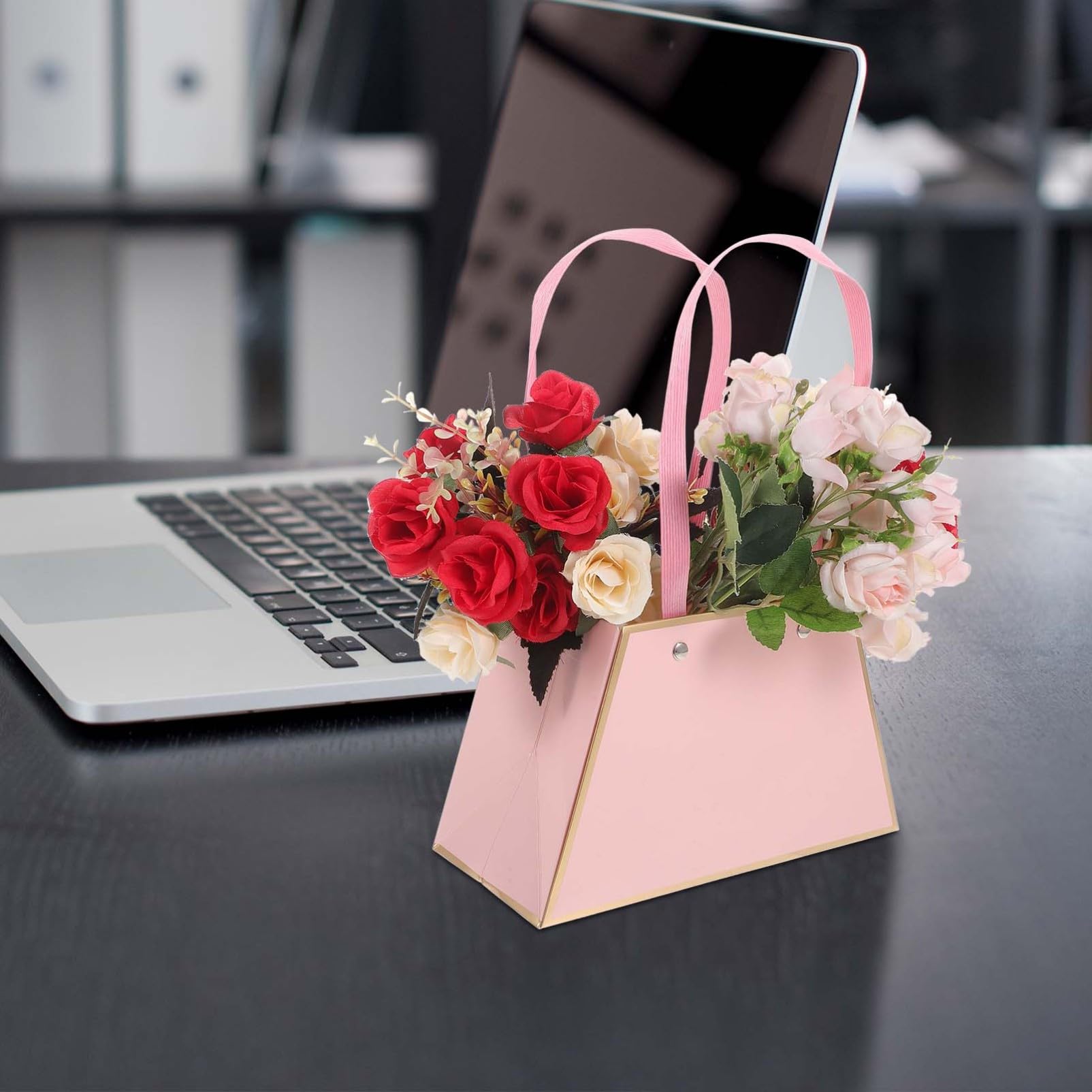 Healeved 16stücke Blumenstrauß-taschen Papier Mit Handliche Verpackung Für Floristen Und Für Hochzeiten Und Feiern Kreative Präsentation Und Aufbewahrung