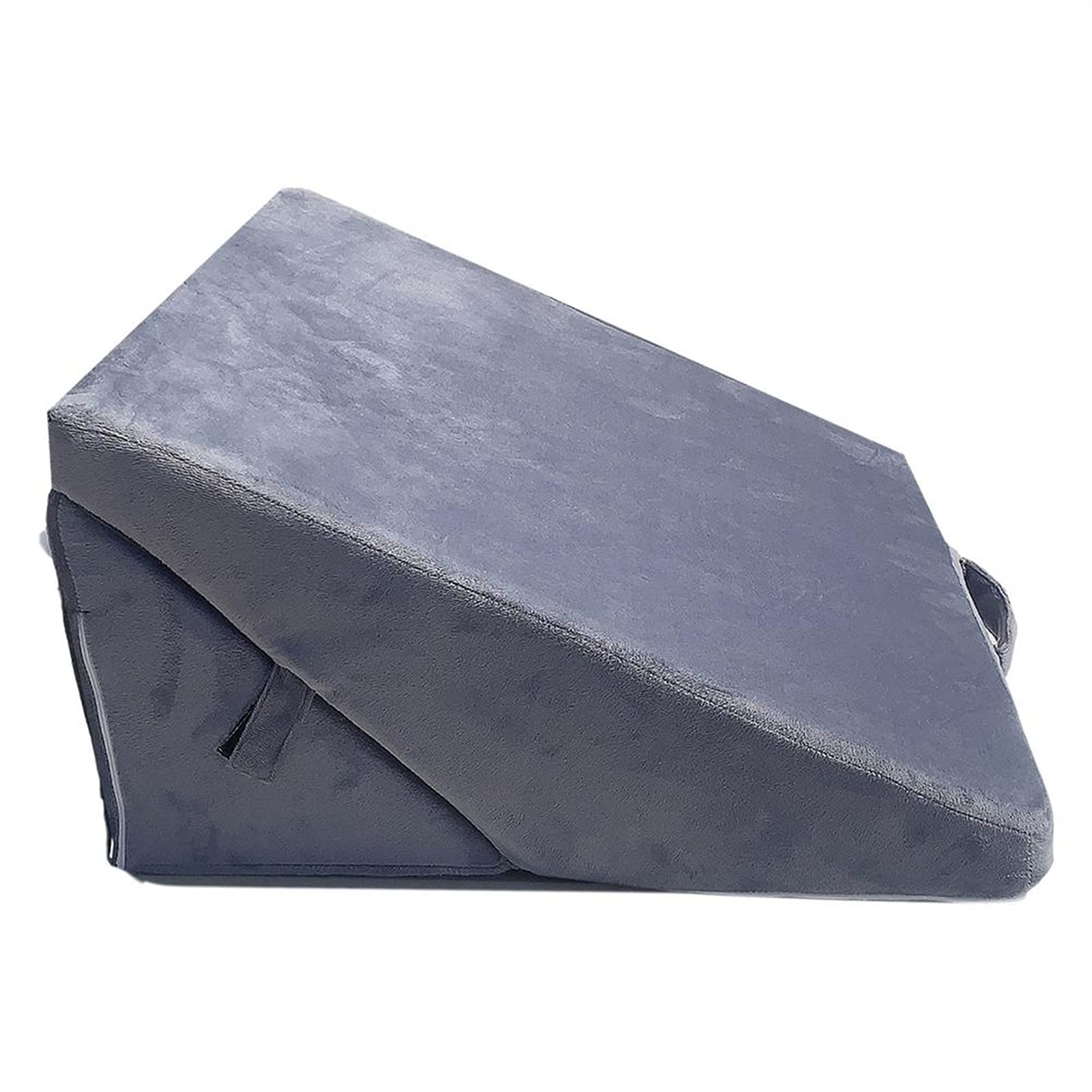 Memoria Espuma cuña Almohada Ajustable Dormir Inclinado cojín de la Pierna elevación Trasera Cojines de Soporte Lumbar