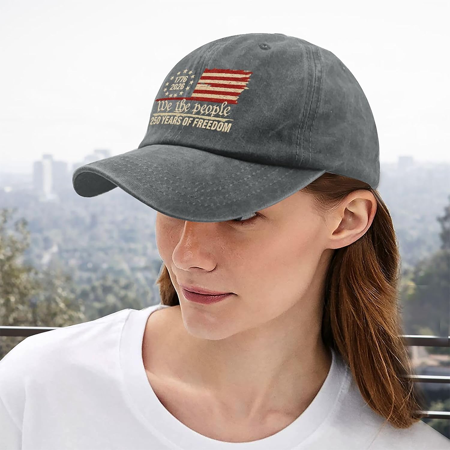 U.S. 250th Anniversary 250 Years Freedoms 1776-2026 Baseball Hats Funny