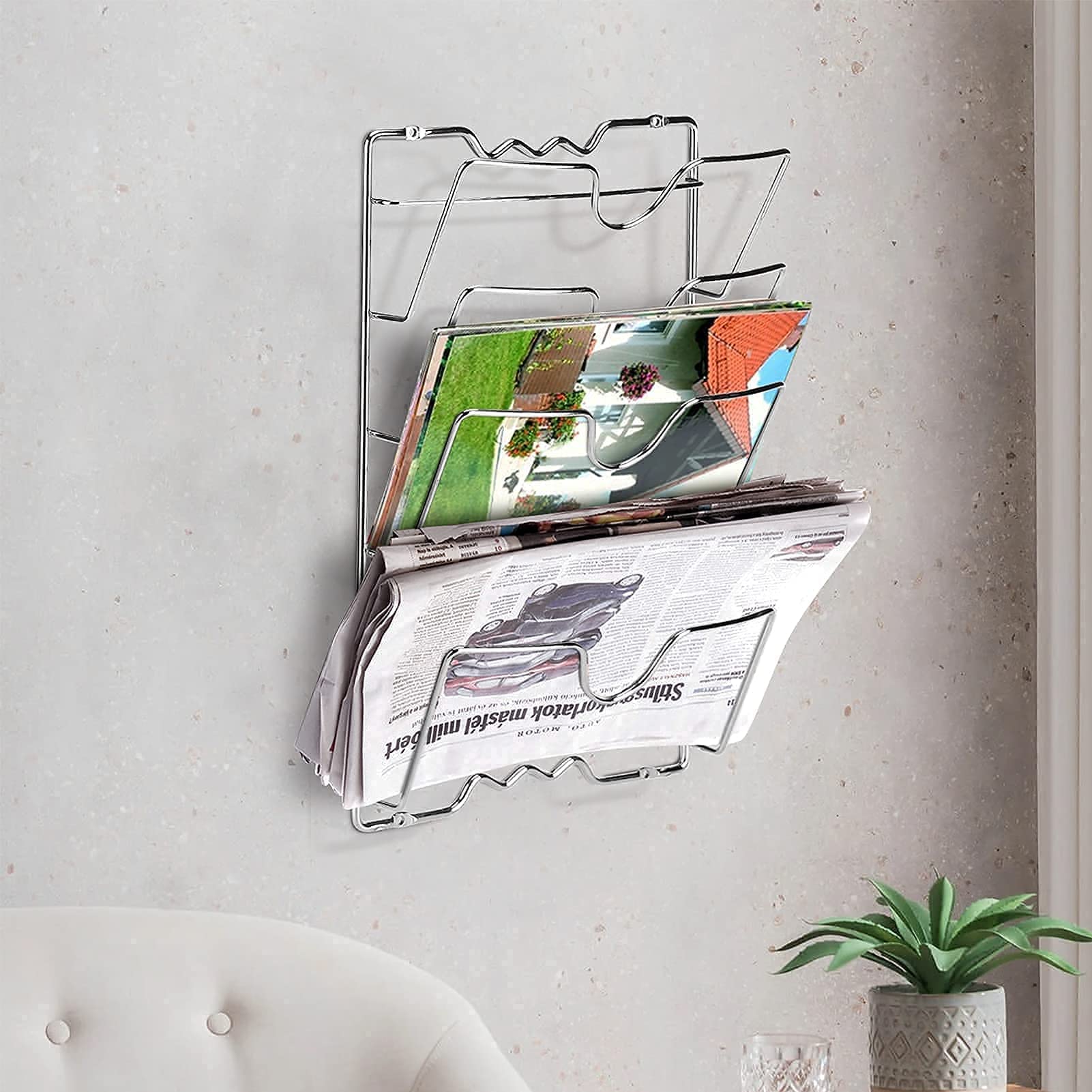 Schrank Organizer Für Topfdeckel - Wand-/Tür-Montage Aufbewahrungskorb Aus Eisen