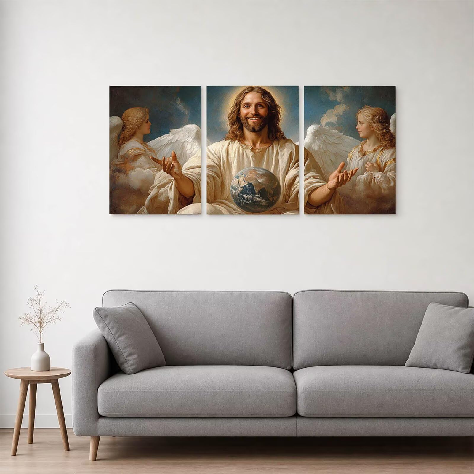 HXZH-6251 zestawy artystyczne dla dorosłych, anioł, diamentowy obraz, sztuka kryształowa, zestaw do haftu krzyżykowego, 40 x 61 cm x 3, do malowania po numerach, dla dorosłych z kryształkami strasu