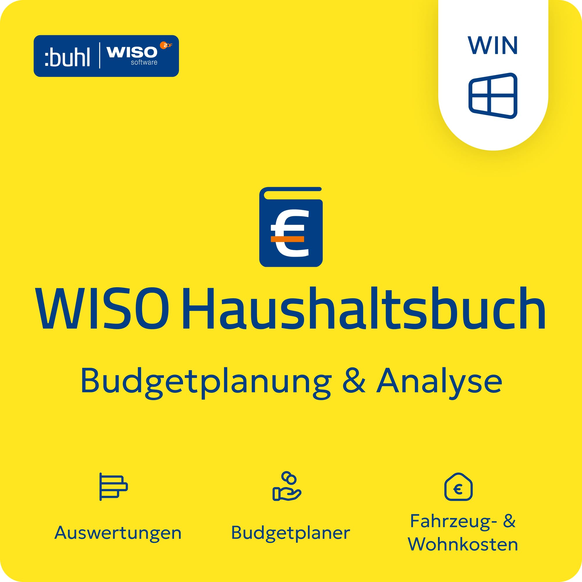 WISO Haushaltsbuch 2026 | Überblick über Ihre Finanzen | Windows Download |