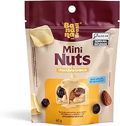Banana Brasil Nutsbites Frutas E Choc. Branco Pouch 60G